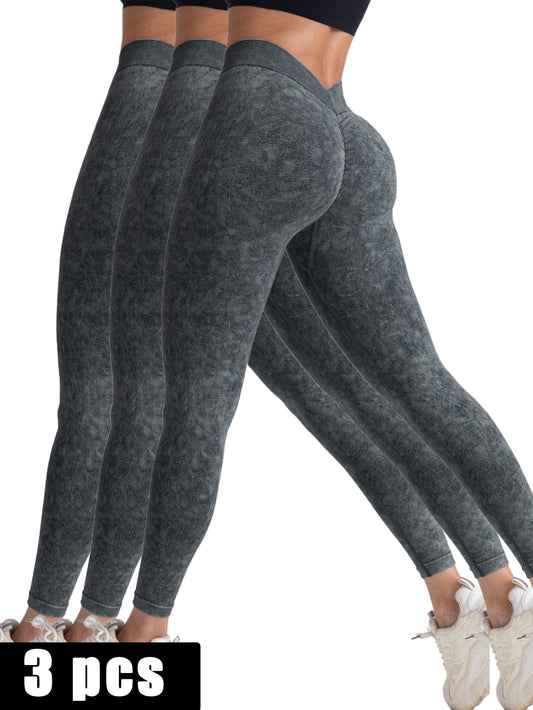 Workout Leggings, Women Seamless Gym Yoga Leggings