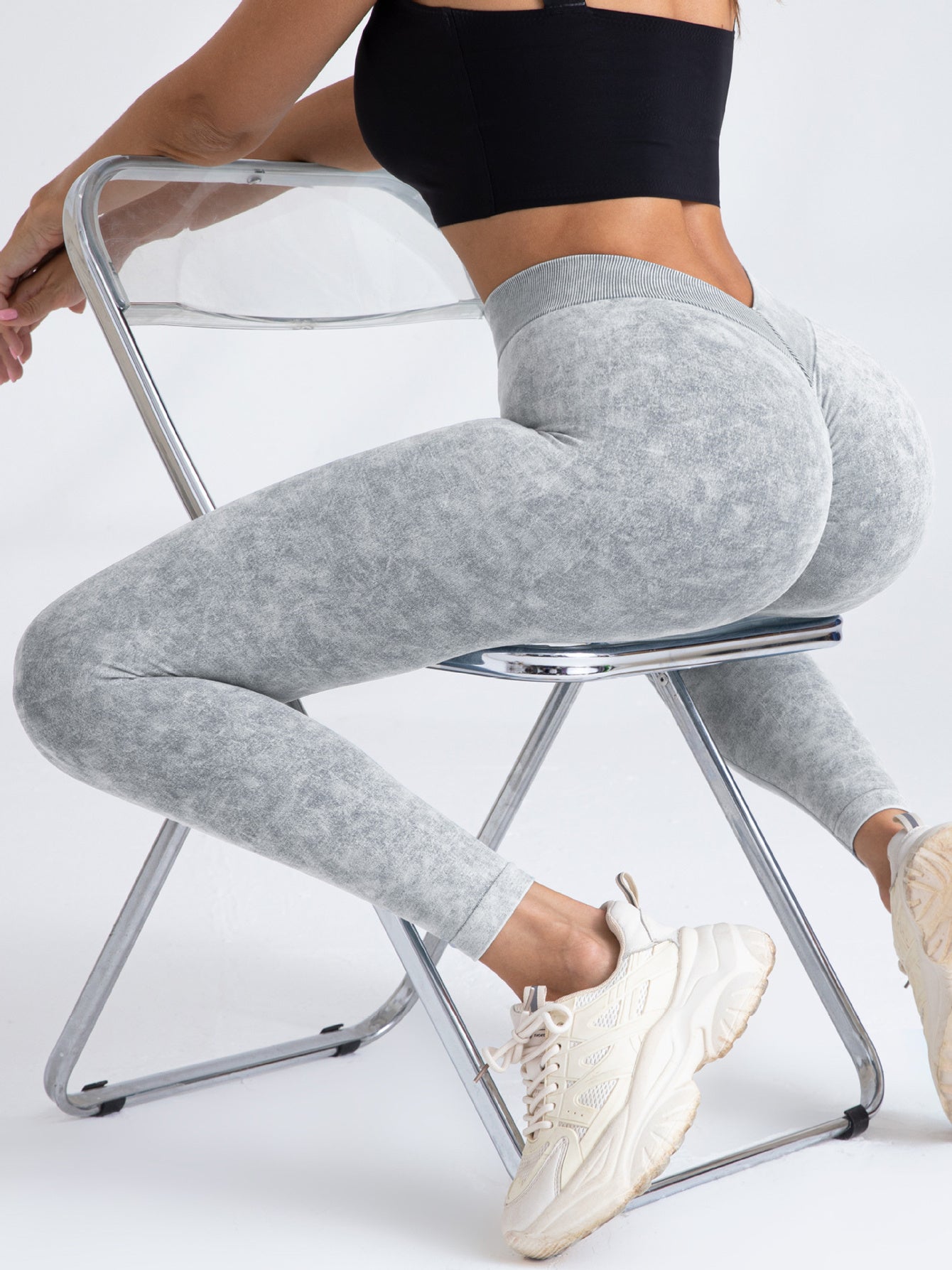 Workout Leggings, Women Seamless Gym Yoga Leggings