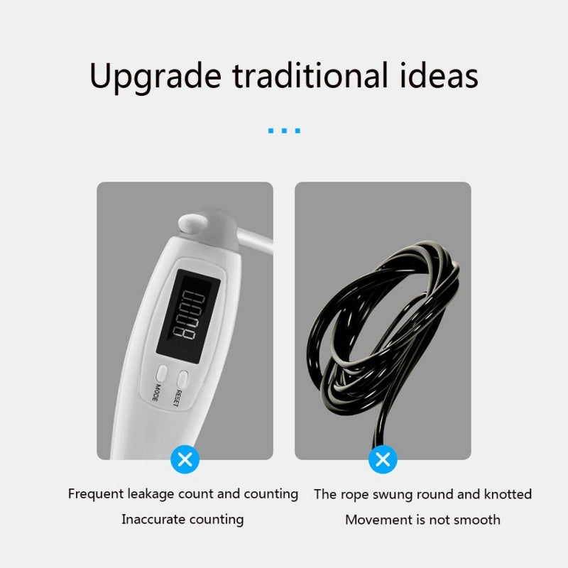 Cordless Jump Ropes Smart Electronic Digital wireless Skip Rope