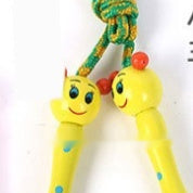Cartoon Wooden Handle  Jumping Rope