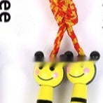 Cartoon Wooden Handle  Jumping Rope