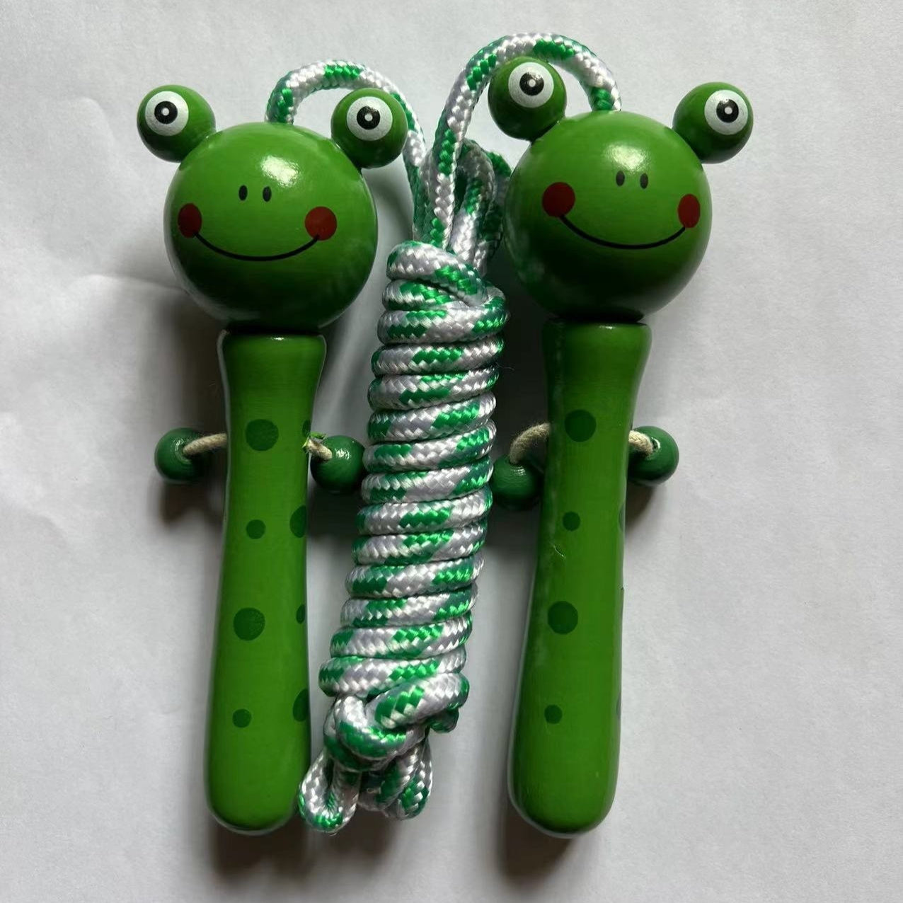 Cartoon Wooden Handle  Jumping Rope