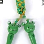Cartoon Wooden Handle  Jumping Rope