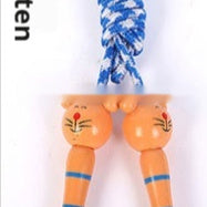 Cartoon Wooden Handle  Jumping Rope